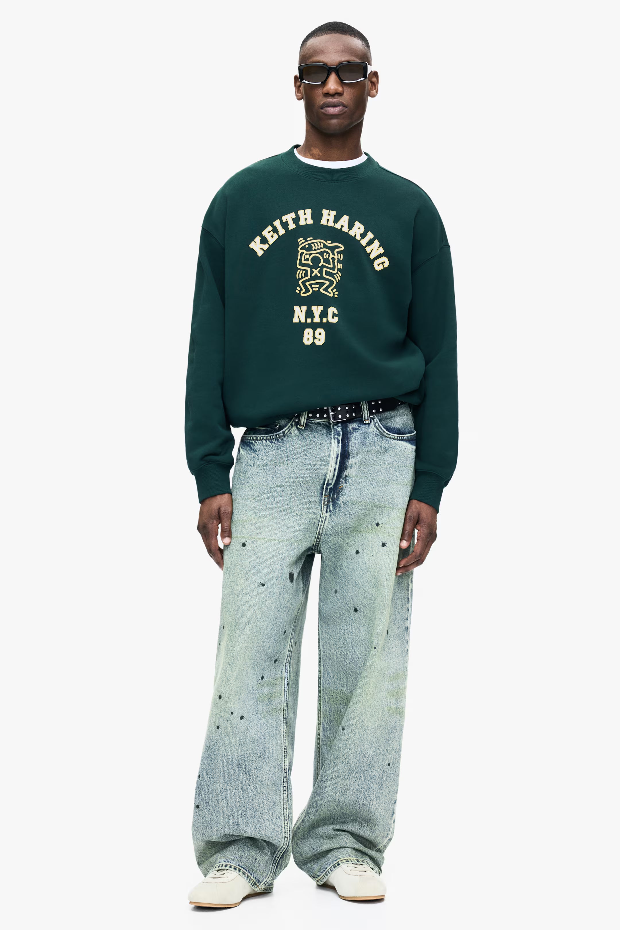 Oversized Fit Printed sweatshirt