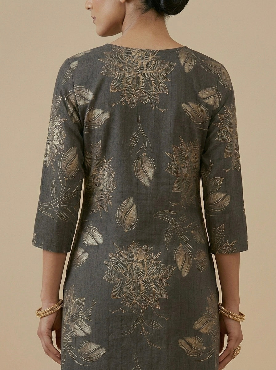 ELEGANT FLORAL TUNIC KURTHI