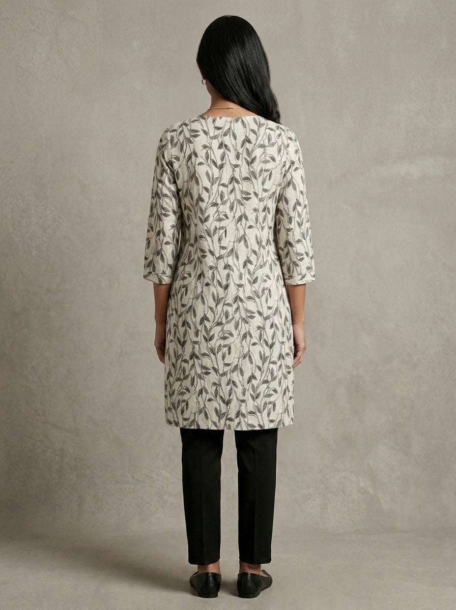 ASSORTED FLORAL & GEOMETRIC PRINT TUNIC KURTHI