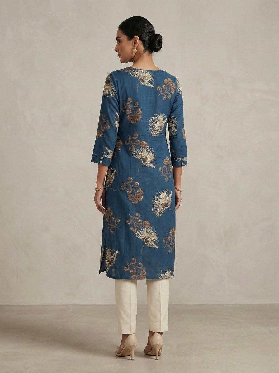 CURATED FLORAL TUNIC KURTHI