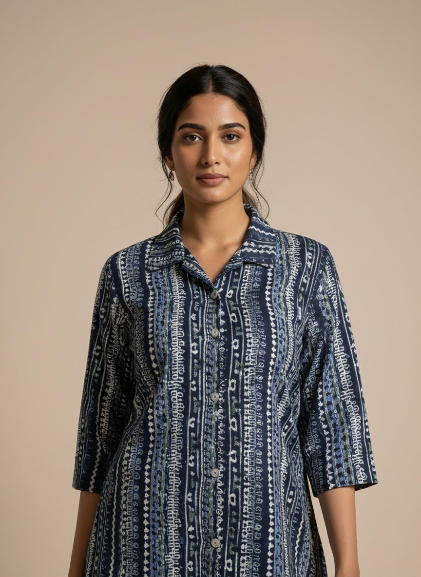 DEEP INDIGO RHYTHM CORDSET