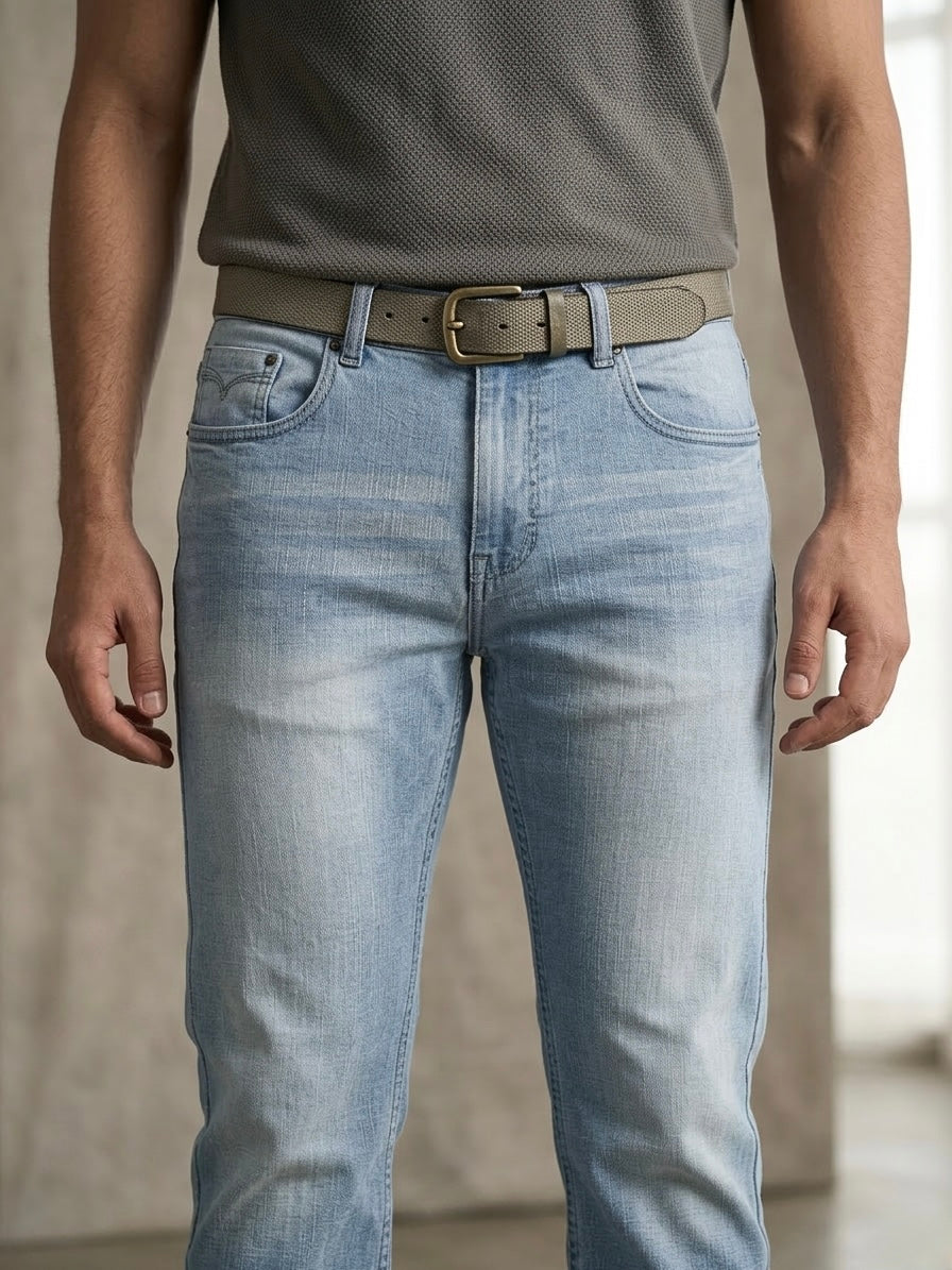 CLOUD MIST STRAIGHT-LEGS JEANS