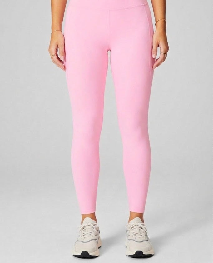 COTTON ANKLE FIT LEGGIN LIGHT PINK