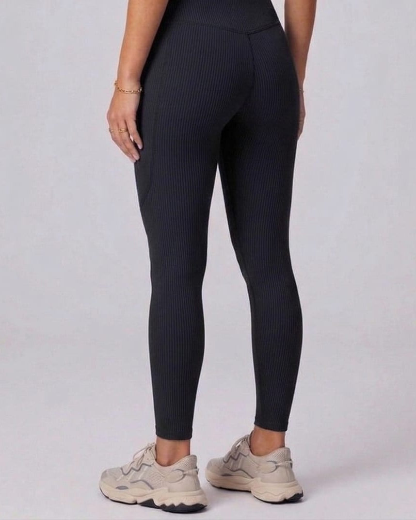 COTTON ANKLE FIT LEGGIN NAVY BLUE