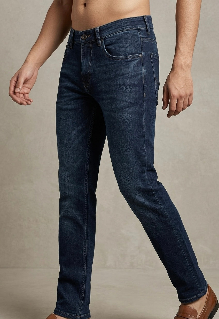 HERITGE INDIGO WHISKER SLIM JEANS