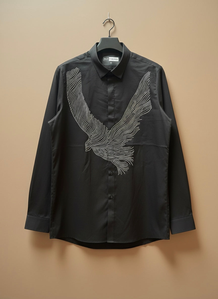 DIAMOND EAGLE ON BLACK