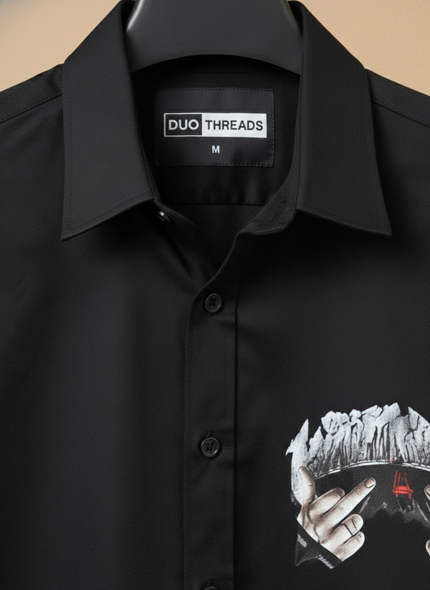 FUNKY PRINT BLACK
