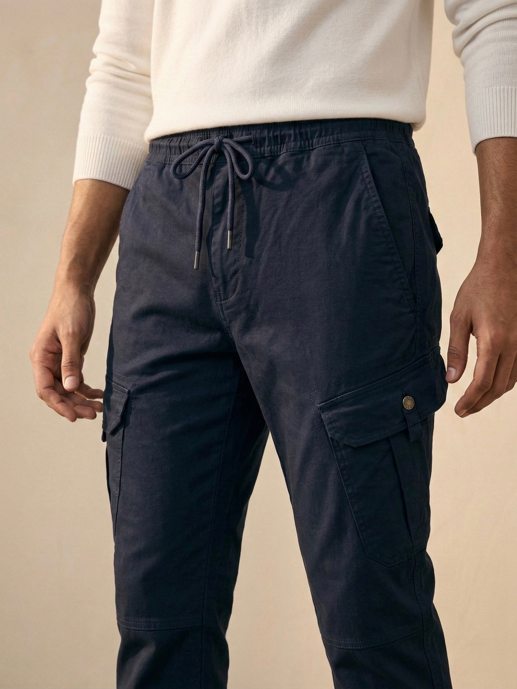 A VERSATILE NAVY BLUE CARGO